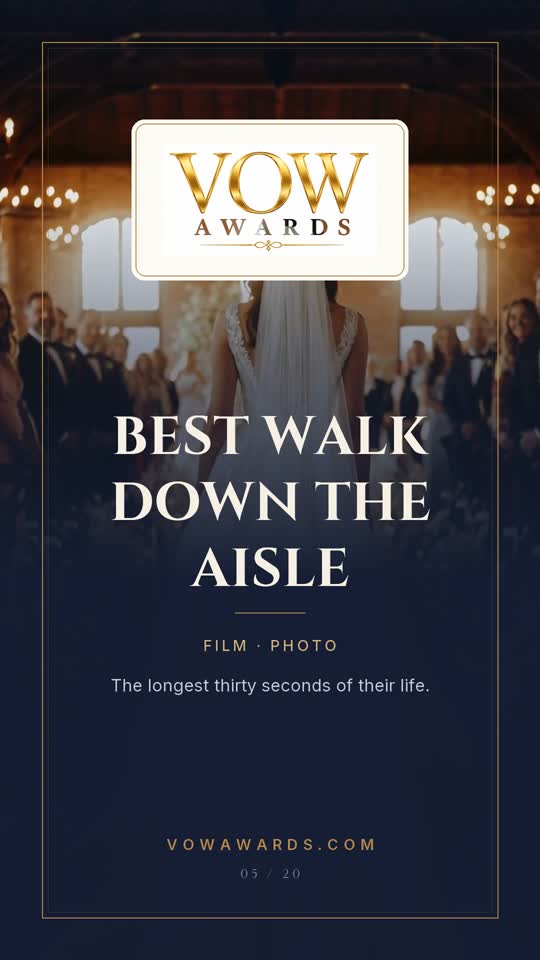 Best Walk Down the Aisle (Film) by Northern Light Photo