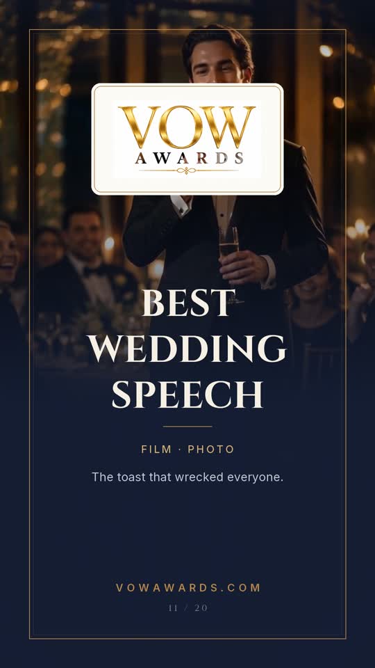 Best Wedding Speech (Film) by Saguaro & Silk