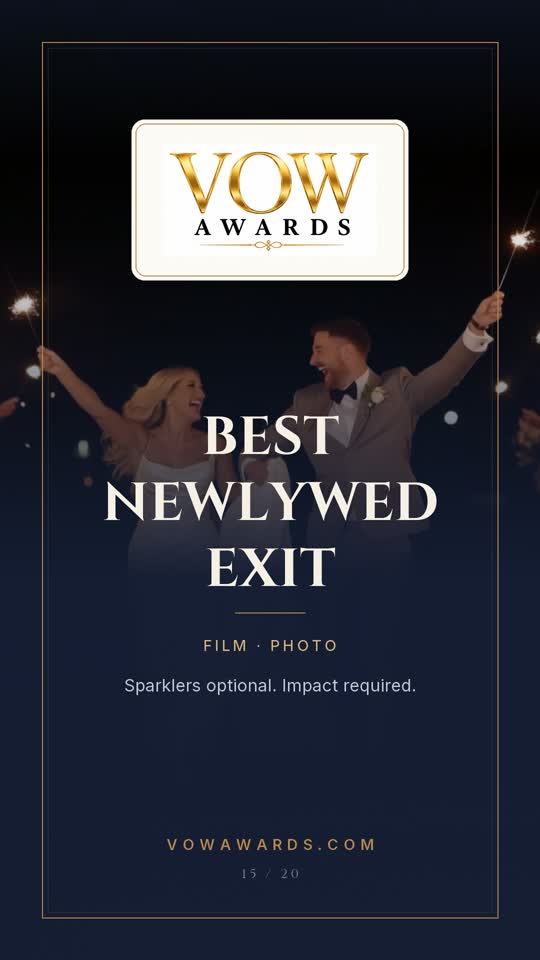 Best Newlywed Exit (Film) by Cinematic Vows Co